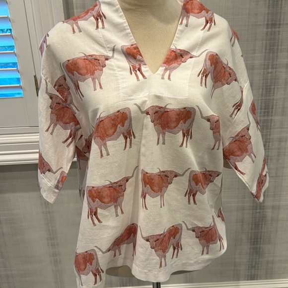 Tops - Longhorn blouse